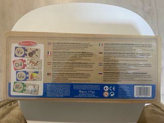 Rompecabezas Melissa & Doug Alfabeto Inglés 52 pzs