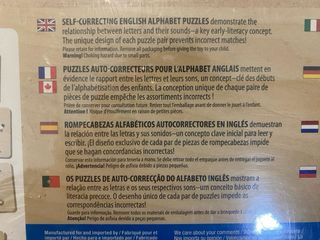 Rompecabezas Melissa & Doug Alfabeto Inglés 52 pzs