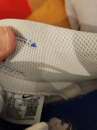 Nike Dunk Low Talla 45 Azul Blanco