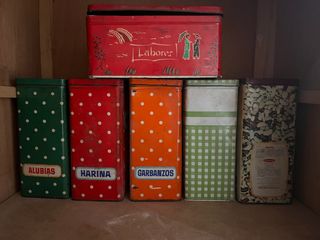 Latas de Cola Cao vintage