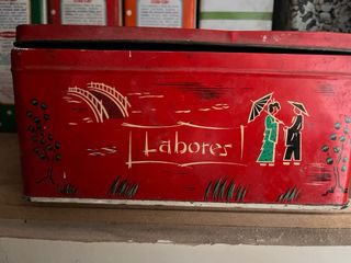 Latas de Cola Cao vintage