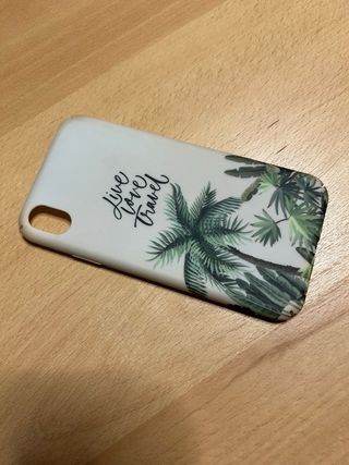 Funda iPhone XR Diseño Avión Noche