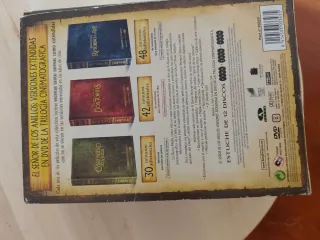 DVD El Señor de los Anillos Trilogía Extendida