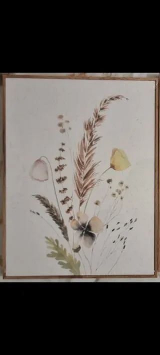 Cuadro Decorativo Flores Secas 30x40