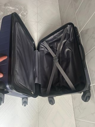 Maleta de viaje azul