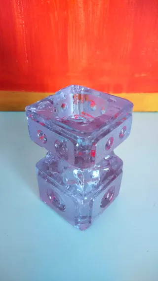 Portacandele Alessandrite vintage anni 70