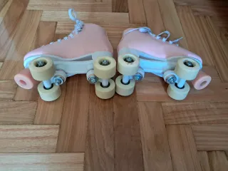 Patines Oxelo rosas talla 36