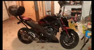 Baúl y herrajes Z800 SHAD SH39