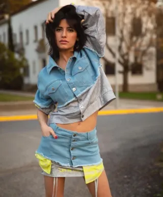 Cazadora Peace+Chaos vaquera