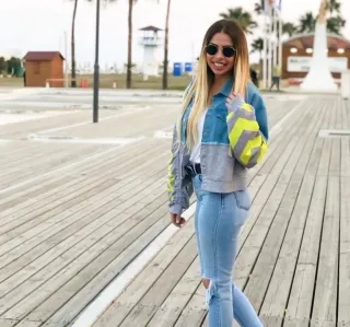 Cazadora Peace+Chaos vaquera