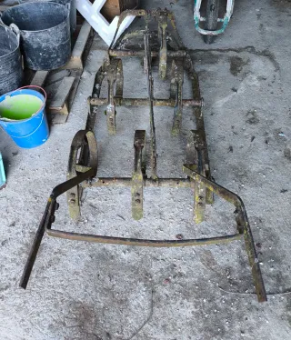 Herramientas de labranza antiguas