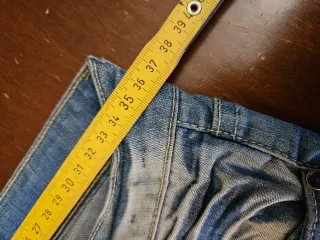 Jeans Blu con dettagli argento