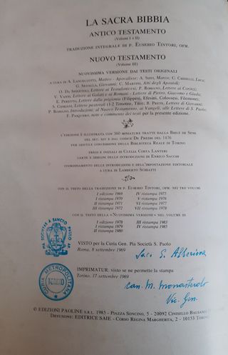 La Sacra Bibbia SAIE