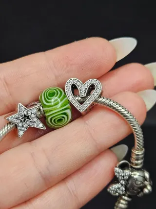 Charm Murano Plata 925. Oferta en la última unidad