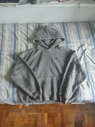 Sudadera STWD Gris del Pull&Bear