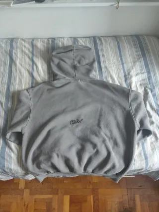 Sudadera STWD Gris del Pull&Bear