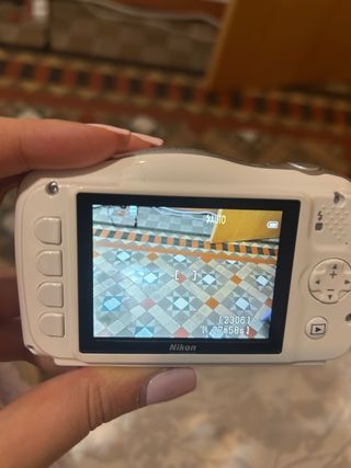 Cámara Nikon Sumergible