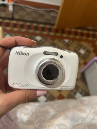 Cámara Nikon Sumergible