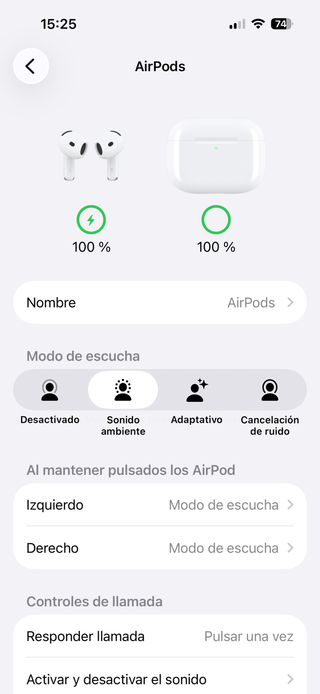 Airpods 4ª Generación Blancos