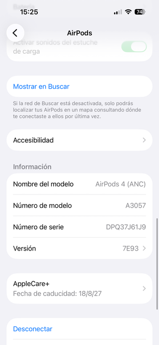 Airpods 4ª Generación Blancos