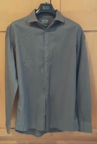 Camisa Álvaro Moreno Talla L Verde Manga Larga