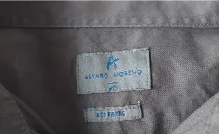 Camisa Álvaro Moreno Talla L Verde Manga Larga