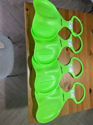 4 palas nuevas Trineo JOLUVI Verde