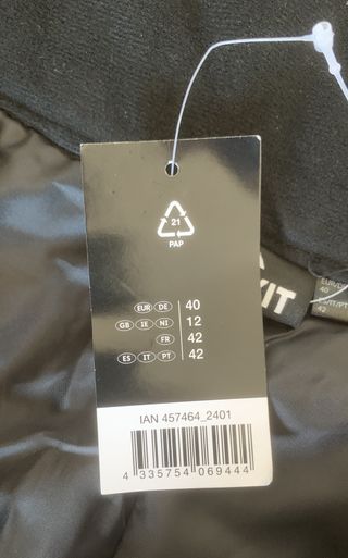 Pantalón de esquí CRIVIT Negro