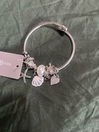 Pulsera  con charms marinos
