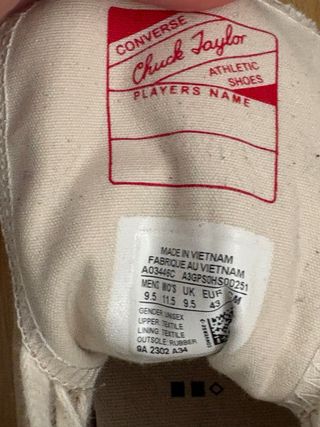 zapatillas Converse Chuck Taylor  Beige