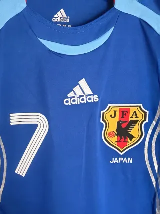 Camiseta Selección Japón 2006. Nakata 7. Talla XL