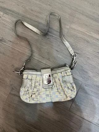 Borsa Guess vintage beige/argento