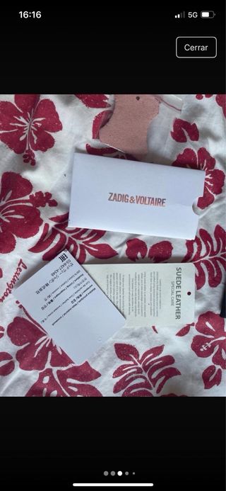 Bolso Zadig & Voltaire Rosa Piel