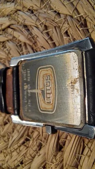 Reloj Lotus 15387 Negro/Plateado