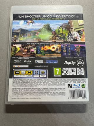 Plants vs Zombies Garden Warfare PS3