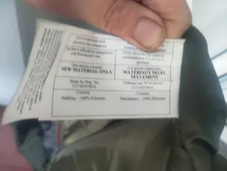 Abrigo Parka Regatta Outdoors Talla XL Verde