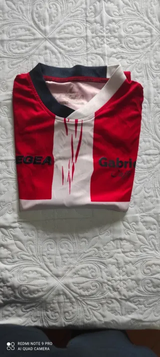 Maglia Calcio LEGEA Bianca Rossa