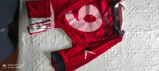 Maglia Calcio LEGEA Bianca Rossa