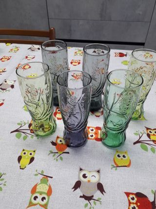 Set 6 Bicchieri Coca-Cola Vetro