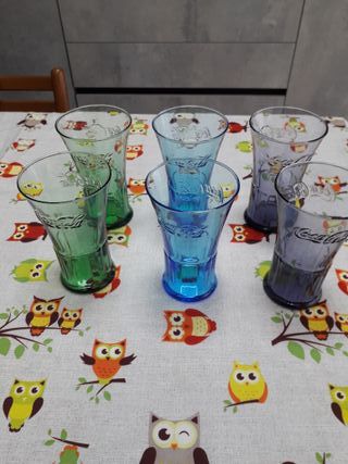 Set 6 Bicchieri Coca-Cola Vetro