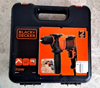 Taladro Black+Decker con maletín