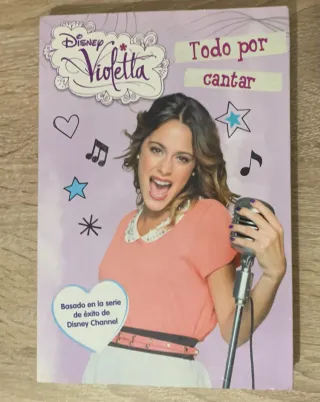 Colección de 10 libros de Violetta-Disney