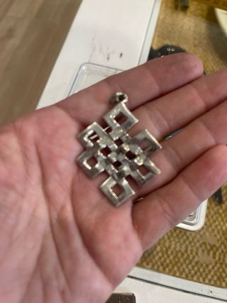 Colgante Plata 925 Nudo Infinito