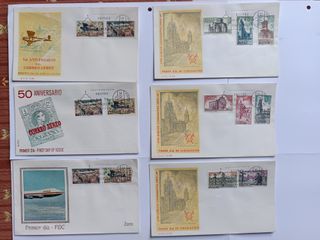 1971 Sobres Primer Día Sellos España