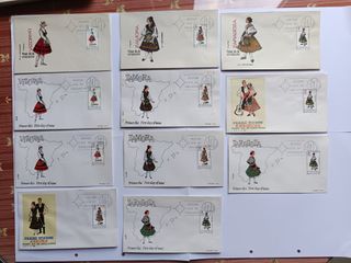 1971 Sobres Primer Día Sellos España