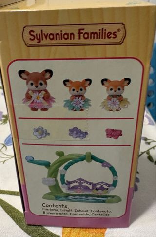 Sylvanian Families Bebés Ciervo Set Columpio Flora