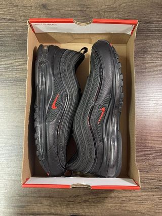 Nike Air Max 97 Talla 41 Negro Rojo