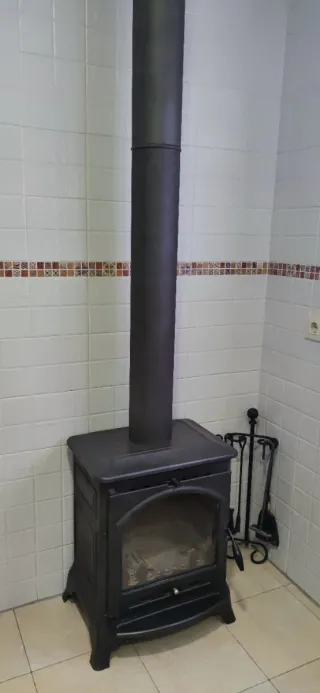 Estufa de leña Bronpi antracita