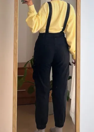 Mono vaquero Bershka negro