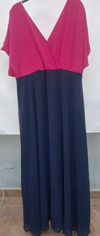 Vestido largo Talla 50. Medidas en descripción